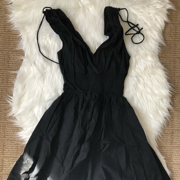 Women’s h&m black dress size 4 - Picture 1 of 4